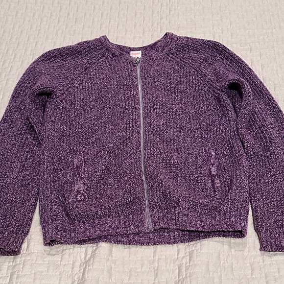 Gymboree Other - Gymboree Purple Zip Up Sweatshirt